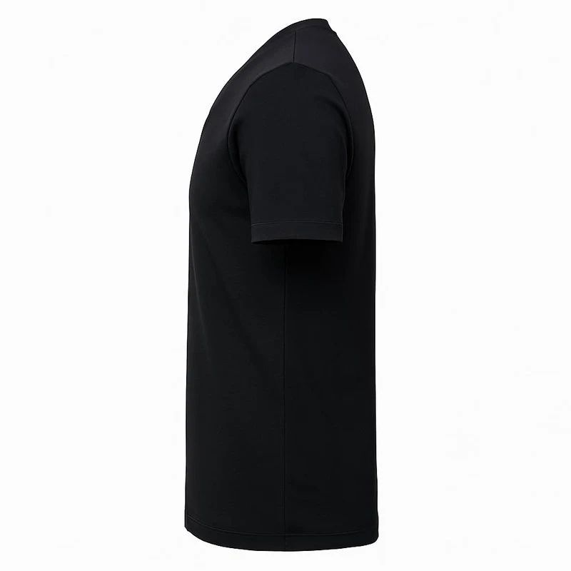 Blank V-Neck T-Shirt — Black