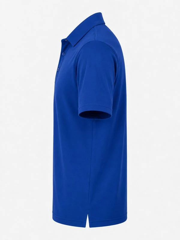 Polyester Polo Shirt — Royal